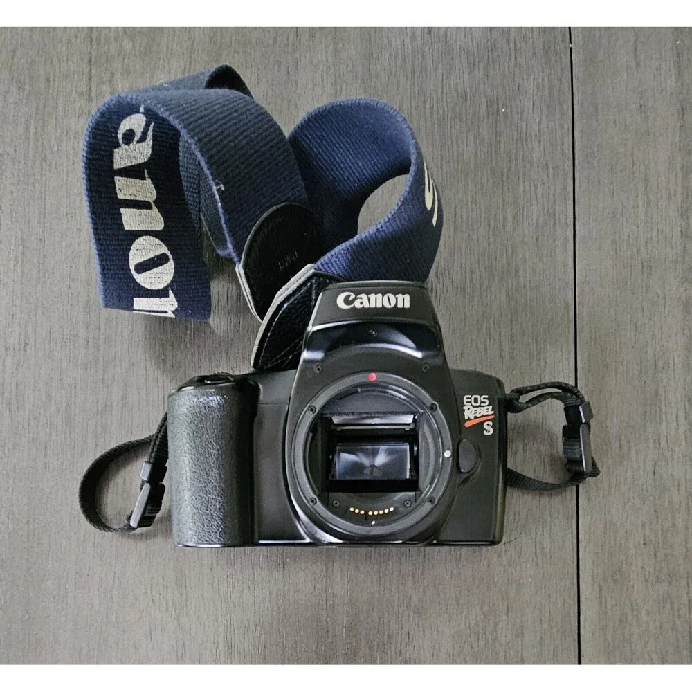 Canon Rebel 35MM EOS S Camera Body Only With Strap